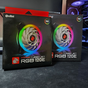 이엠텍 레드빗 TURBO JET RGB 120E x4