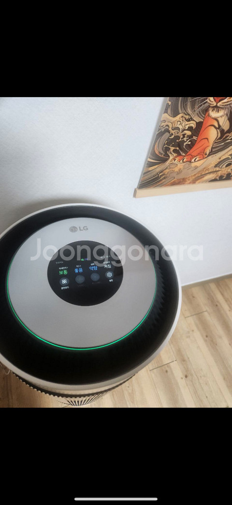 LG퓨리케어 Ai+360공기청정기(as355nsna)--3