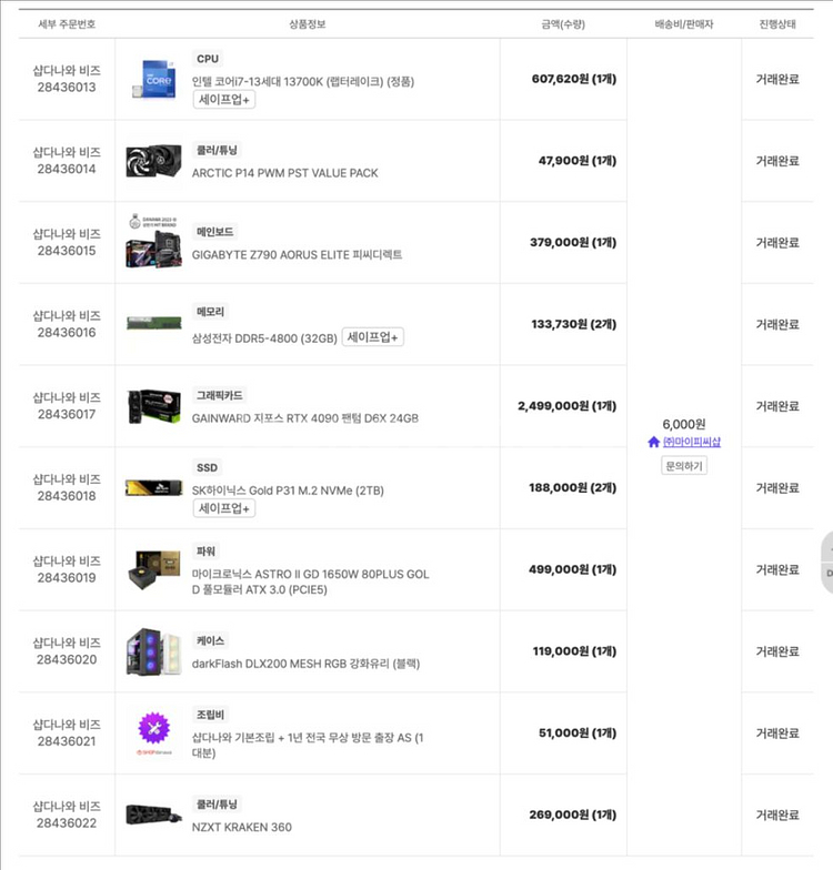 RTX 4090 초고사양 데스크탑 팔아요--0