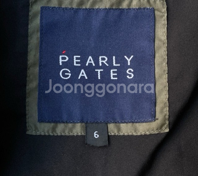 파리게이츠 골프 밀리터리 항공점퍼 100/L--4