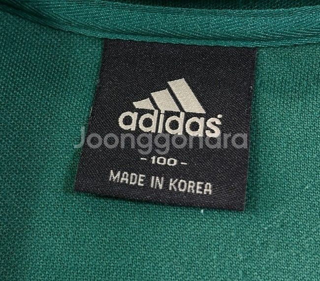 아디다스 초록 초흰 트랙탑 져지집업 95/M--1