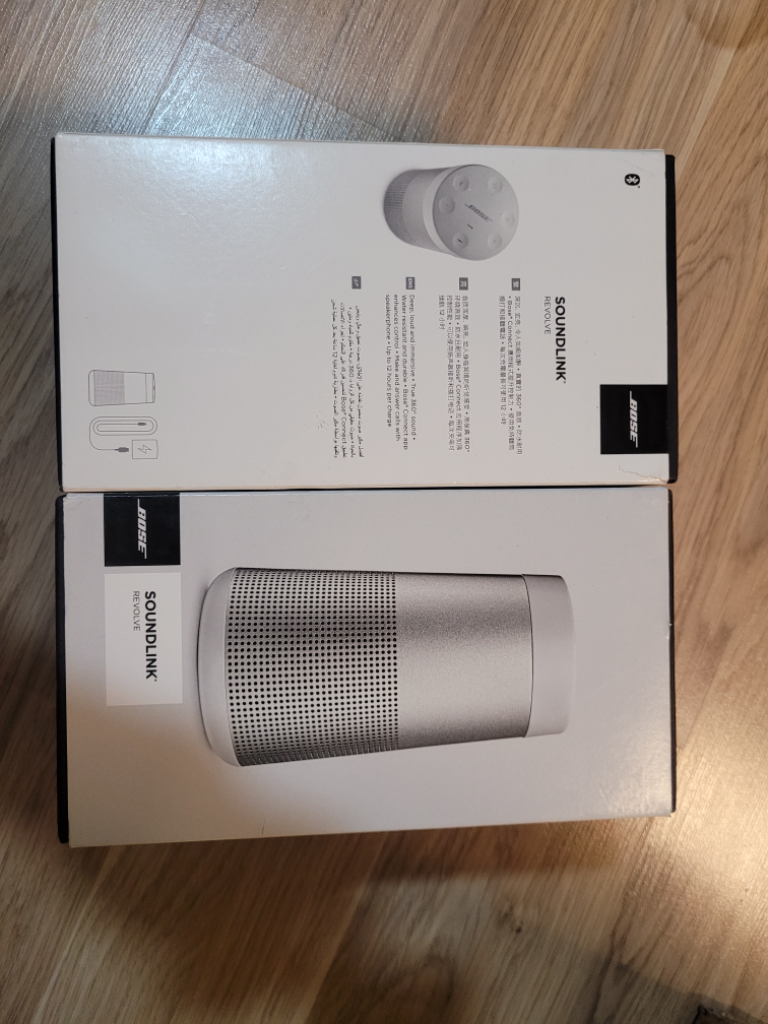 Bose 사운드링크 리볼브 1 블랙 실버 국내정품