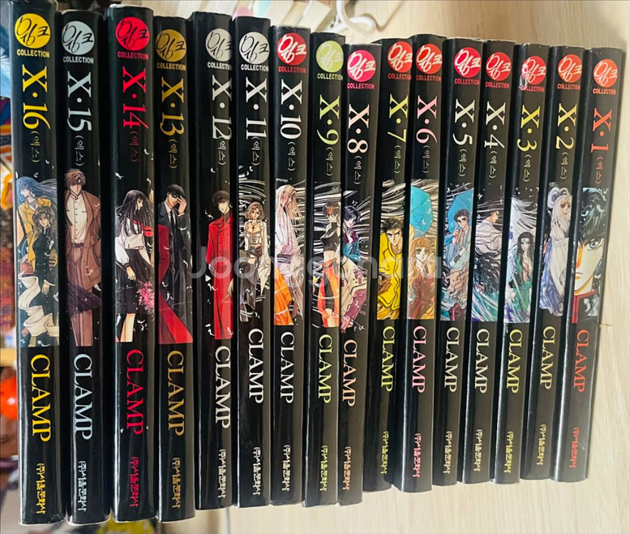 Xclamp 초판 1-16 + 성전 총 6권--1