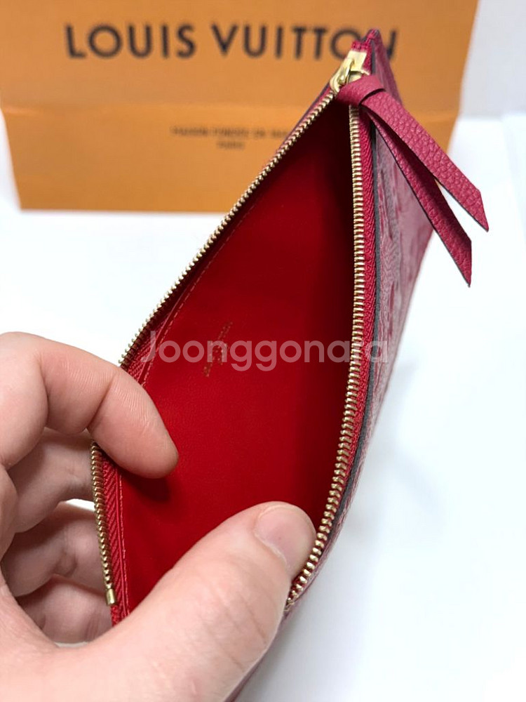 (새상품급)루이비통 포쉐트 펠리시 앙프렝뜨 지갑--5
