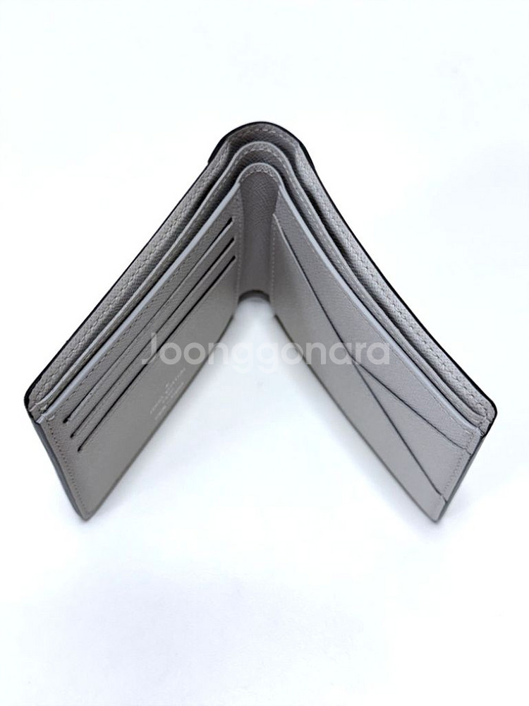 (백화점)루이비통 안타르티카 모노그램 반지갑 화이트--5