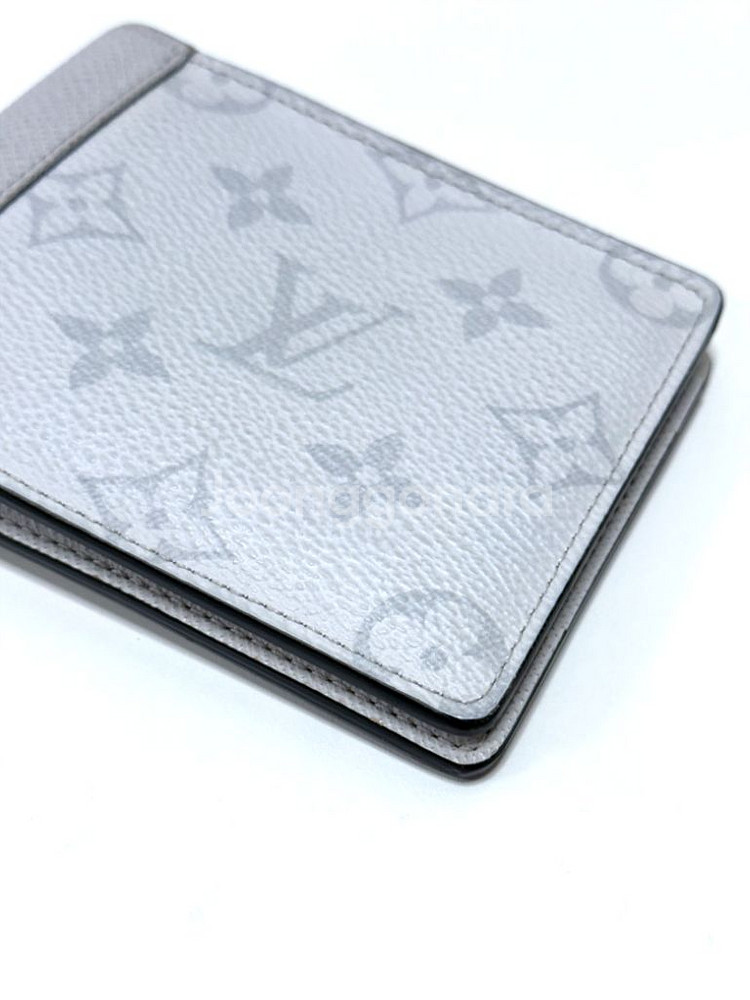 (백화점)루이비통 안타르티카 모노그램 반지갑 화이트--8