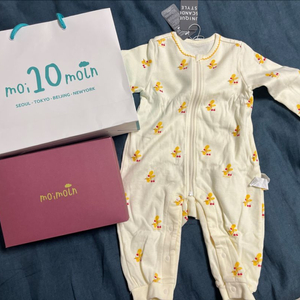 모이몰른 우주복 새상품 80사이즈 출산 선물