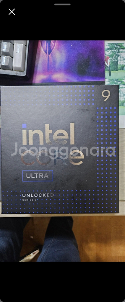 인텔 코어 울트라 9정품 285K cpu(애로우레이크)--0