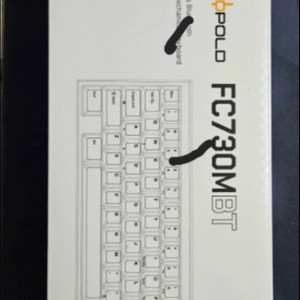레오폴드 FC730MBT 코랄블루 키보드