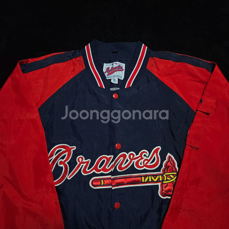 MLB 마제스틱 애틀랜타 브레이브스 자켓--1