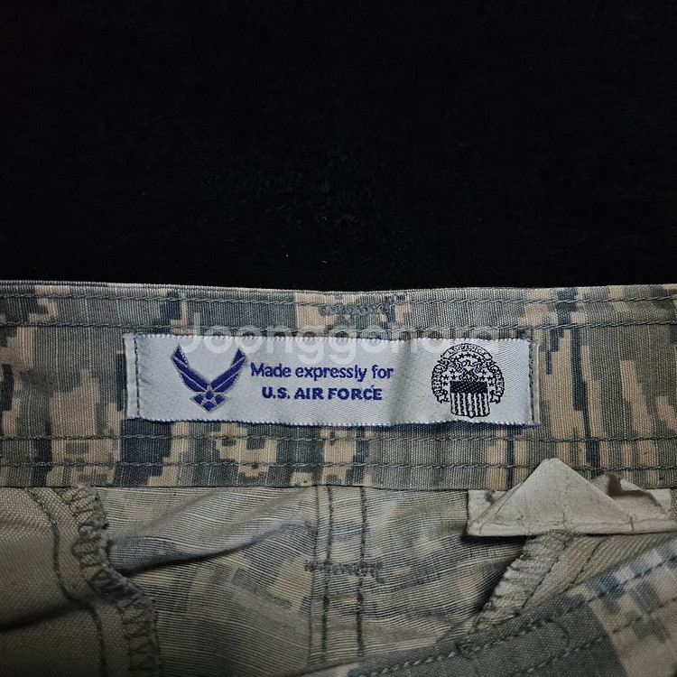U.S Air Force 미공군 구형 군복 카고바지--4