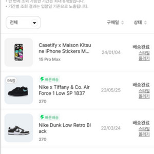 나이키 티파니포스 270
