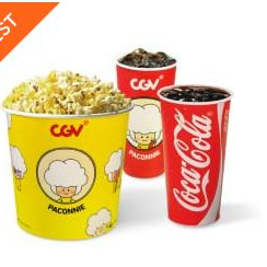 cgv 롯데시네마 메가박스 팝콘 콜라 에이드 콤보 매점