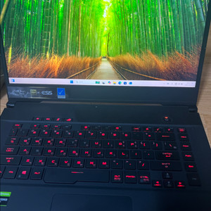 Asus rog 제피러스 게이밍노트북 판매합니다