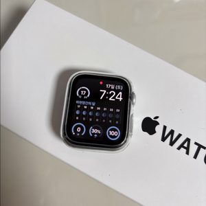 애플워치 se2 40mm gps 풀박스 팝니다!