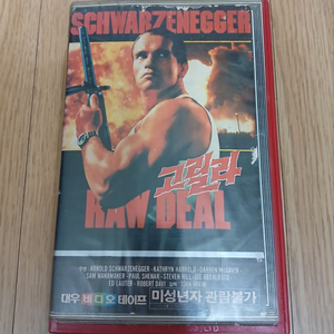 바이올런스 액션 아놀드 슈왈츠네거 주연 고릴라 비디오