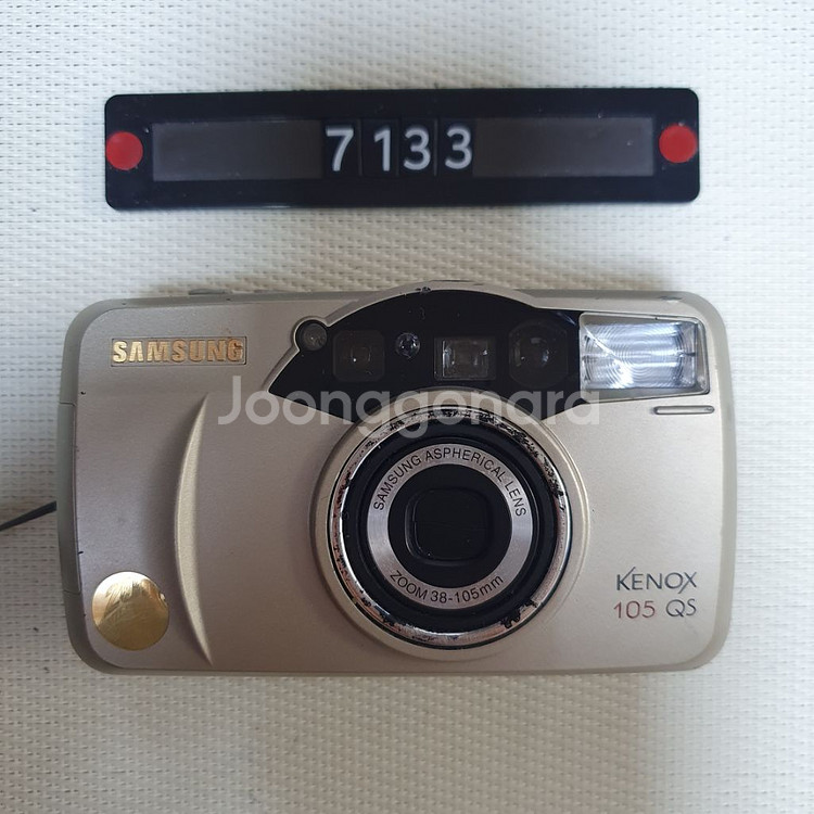 삼성 캐녹스 105 QS 필름카메라--0