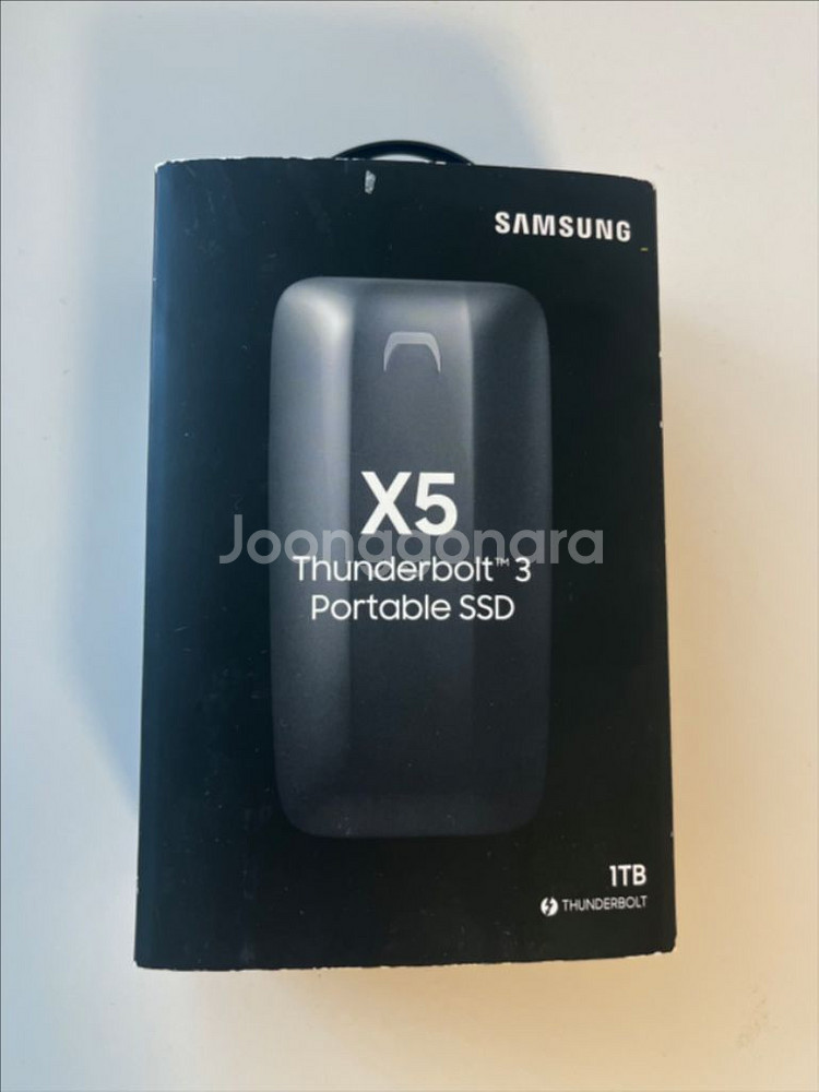 (미개봉) 삼성 포터블 SSD X5 1TB--0