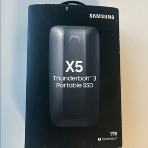 (미개봉) 삼성 포터블 SSD X5 1TB