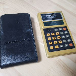 삼성 초창기 계산기 pocket-mini