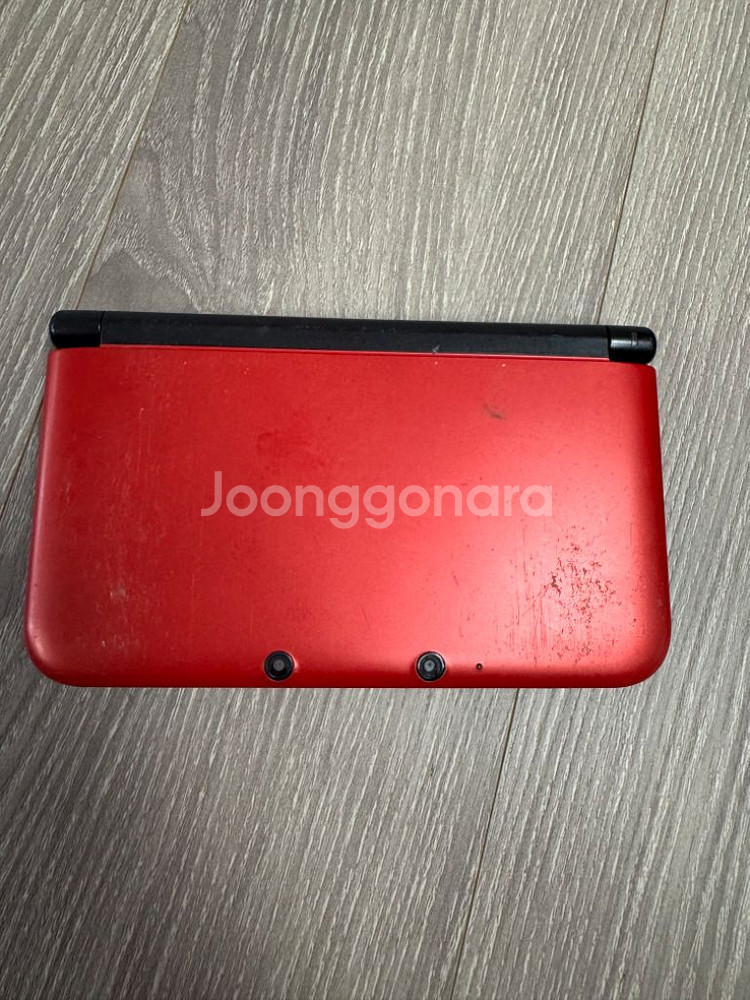 닌텐도 3DS XL 레드 포켓몬칩, 정품 충전기포함--2