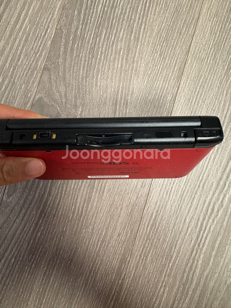 닌텐도 3DS XL 레드 포켓몬칩, 정품 충전기포함--5