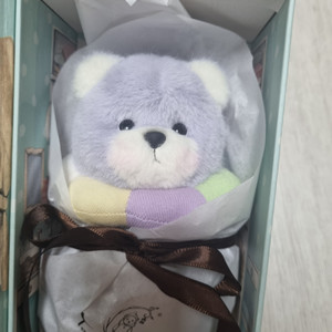 테디테일즈 포켓플라워 레나베어 xs 퍼플블루베리
