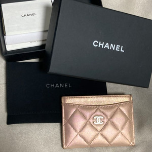 샤넬 카드지갑 카드홀더