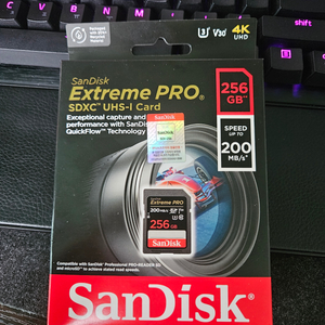 샌디스크 익스트림프로 SD카드 256GB