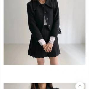 트위드카라크롭자켓