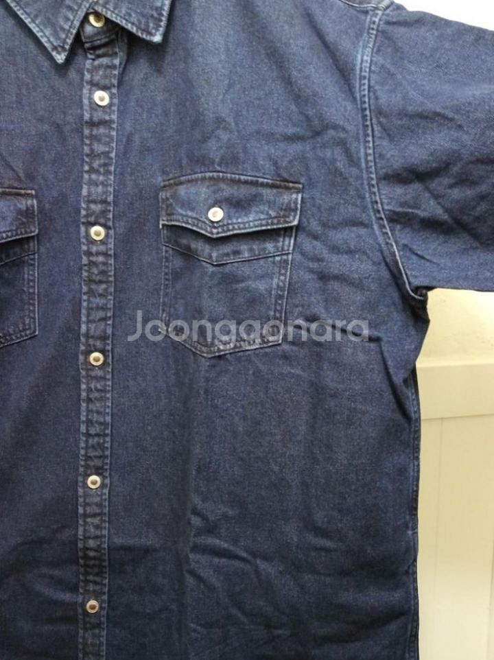 리바이스 실버탭 데님 셔츠 XL--3