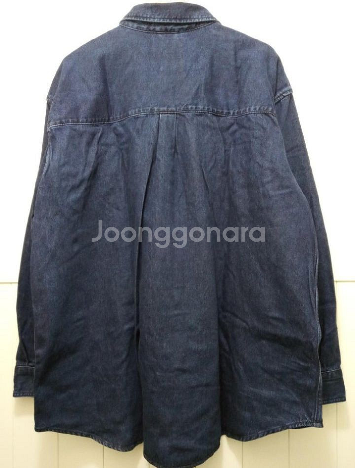 리바이스 실버탭 데님 셔츠 XL--4