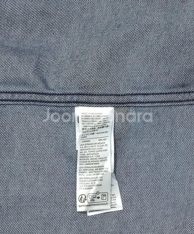 리바이스 실버탭 데님 셔츠 XL--9