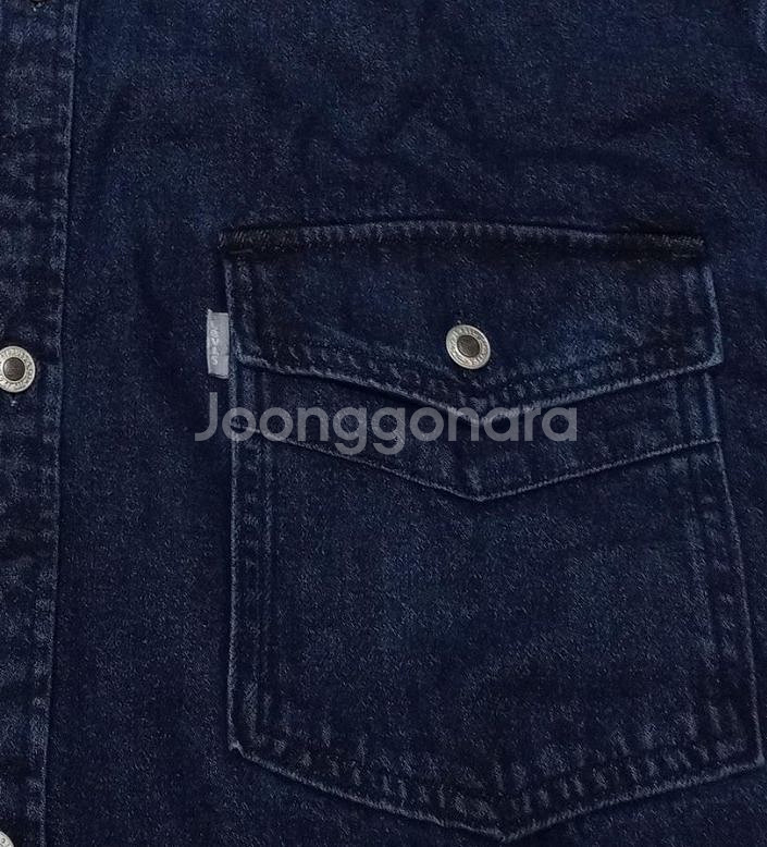 리바이스 실버탭 데님 셔츠 XL--0