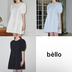벨로엘 BELLOL 자수 리본원피스 3color 새상품