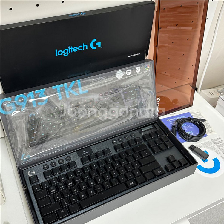 로지텍 g913 tkl 클릭키 리니어블랙--1
