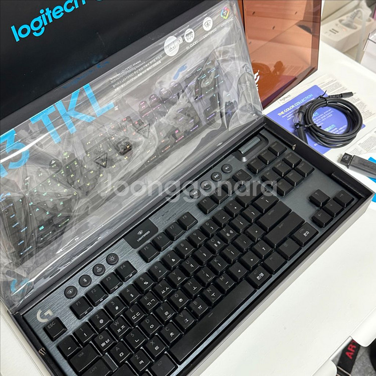 로지텍 g913 tkl 클릭키 리니어블랙--2
