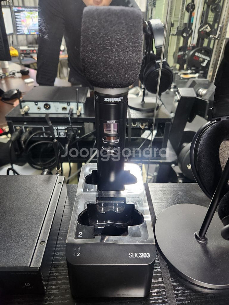 [택배가능]슈어 SBC203 (충전기) + sb903--5