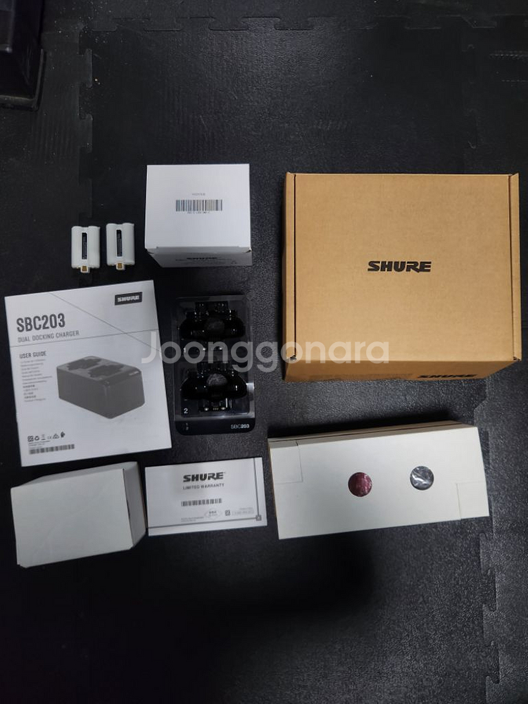 [택배가능]슈어 SBC203 (충전기) + sb903--3