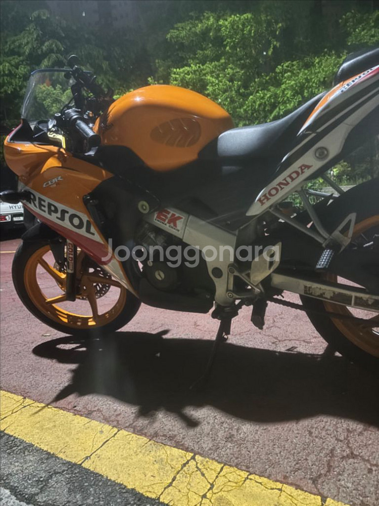 cbr125 랩솔 부품차--0