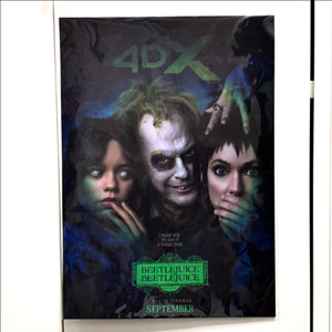 팀버튼)비틀쥬스)영화특전) 포스터 4DX