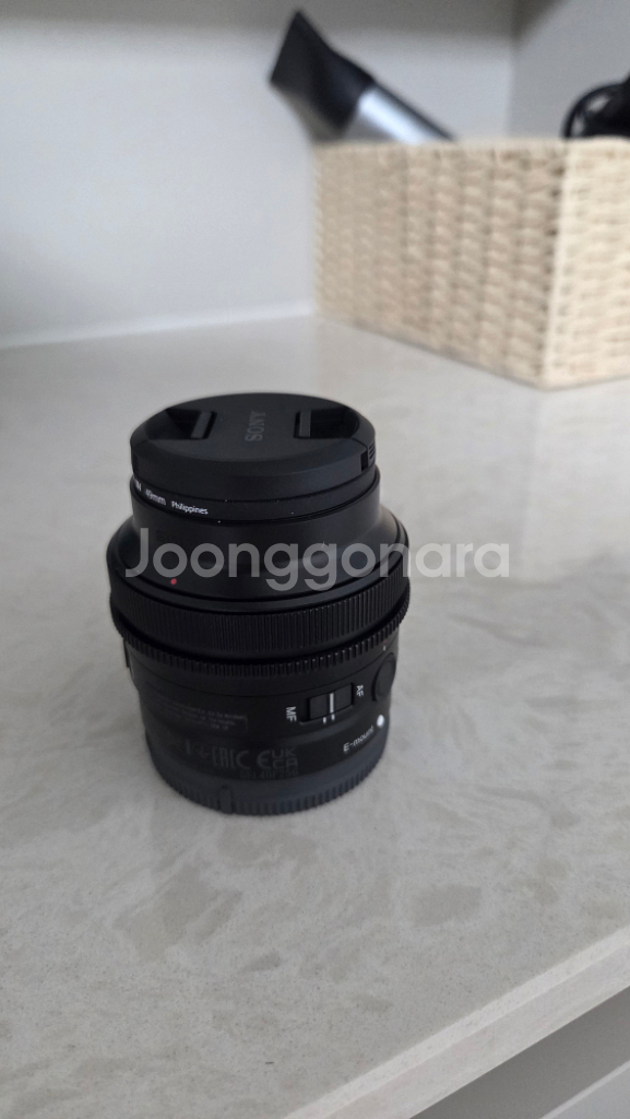소니 40F25G 렌즈 팝니다--0