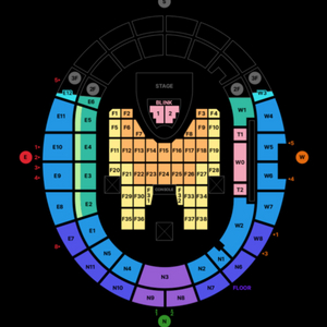 [7월 6일] 블랙핑크 콘서트 B석 N8구역