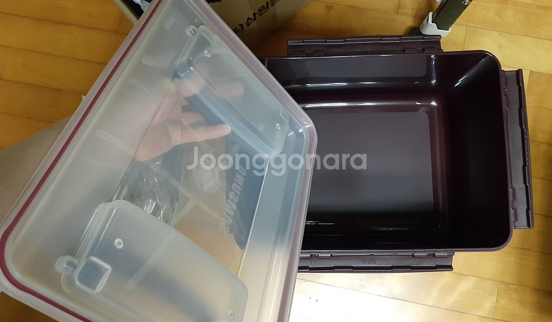 삼성 김치통 15.3L(미사용)--3