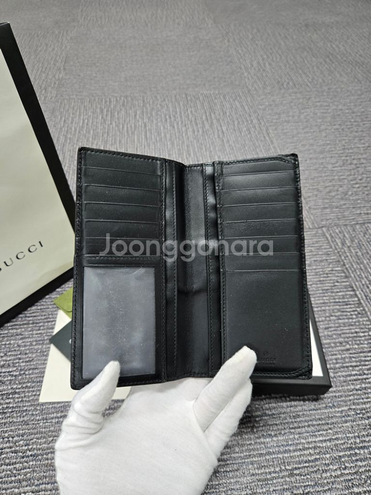 [정품]구찌 웹삼선 수프림 장지갑--4