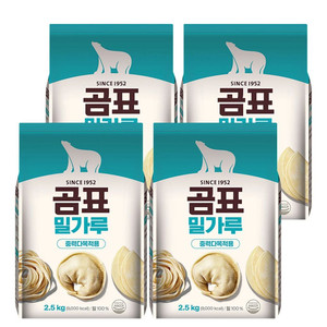 곰표 중력 밀가루 2.5kg x 4개