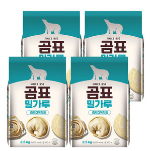곰표 중력 밀가루 2.5kg x 4개