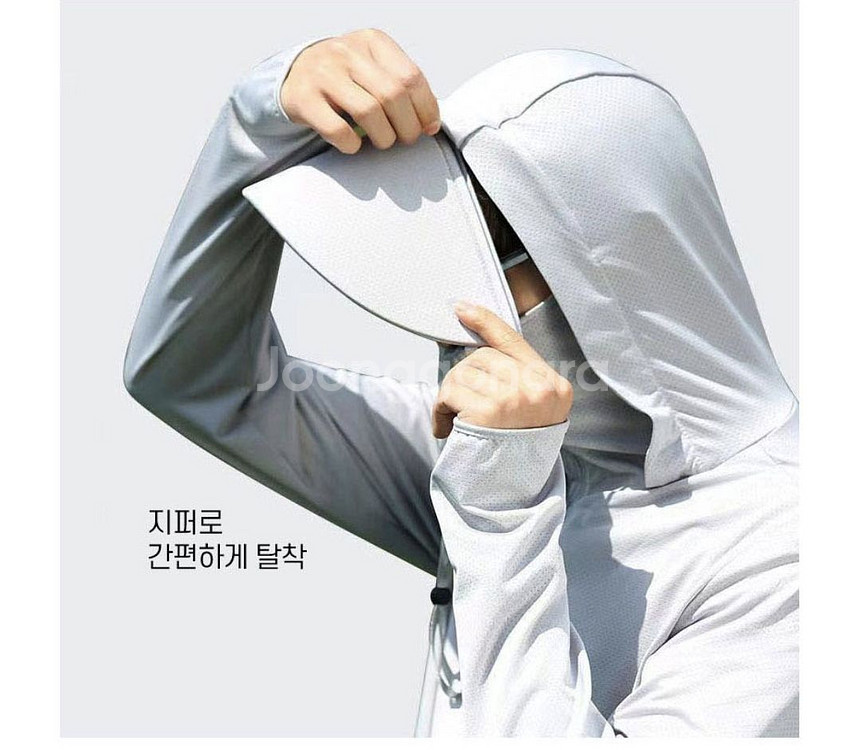 래쉬가드 물놀이 여름 자외선 차단 분리형 썬캡 등산--4
