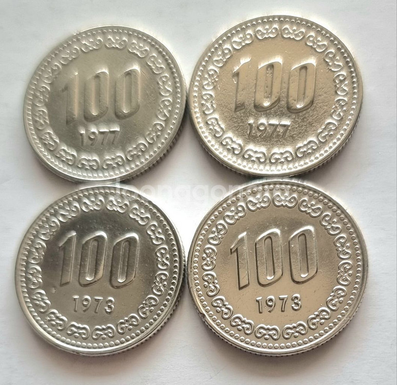 1977년100원과 1973년100원동전을판매합니다--1