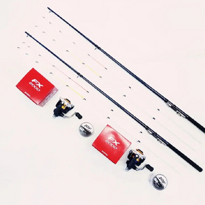 갈치.풀치.한치,볼락.호래기낚시대2대+시마노릴2대+합사